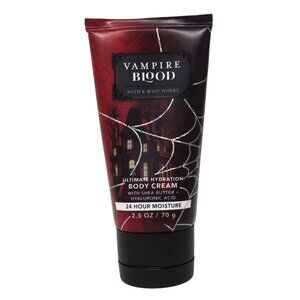 Bath & Body Works Vampire Blood Cream Hyaluronic Acid 2.5 oz Travel Size New